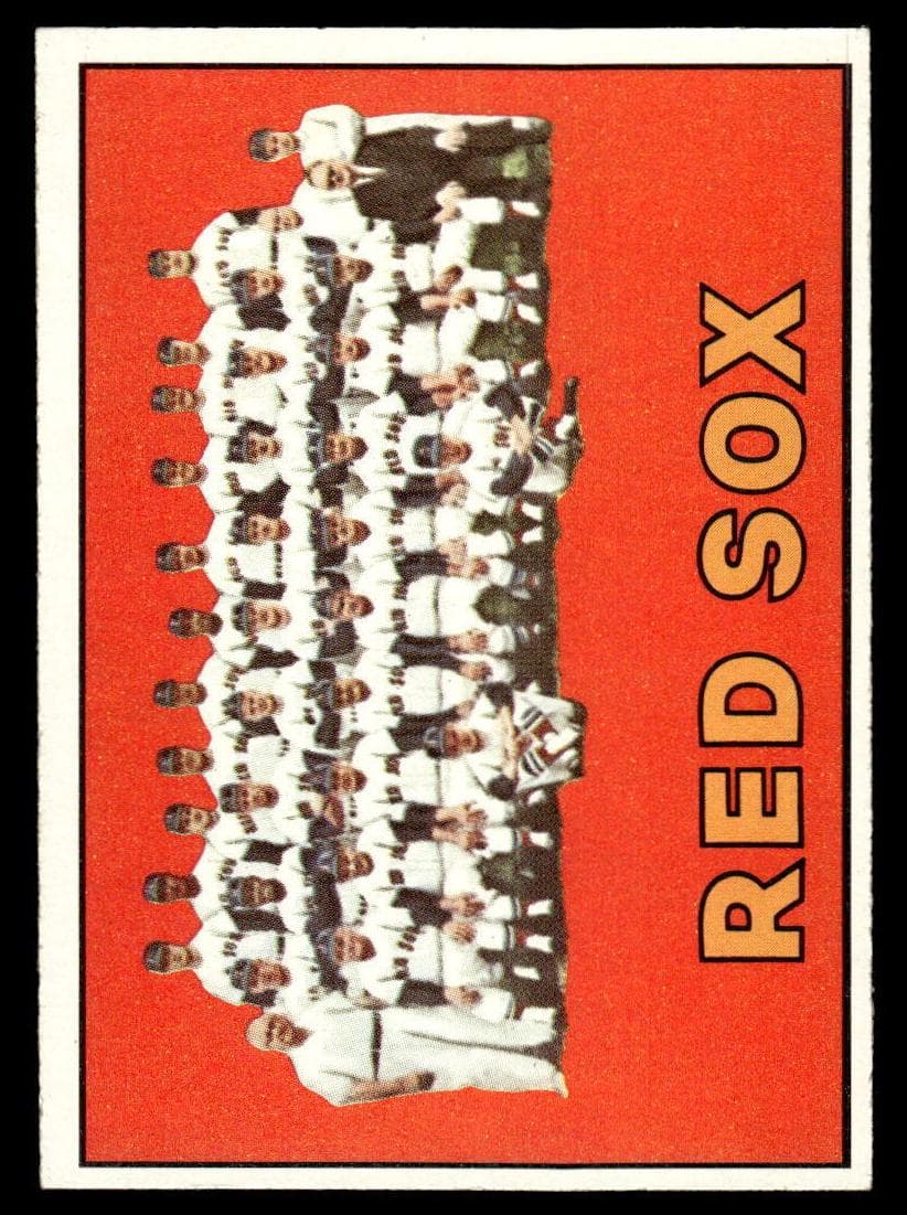 Boston Red Sox 1967 topps Topps