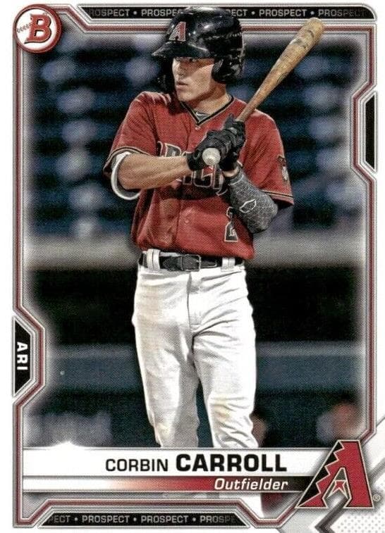 Corbin Carroll 2021 bowman Bowman