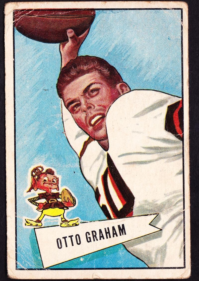 Otto Graham 1952 bowman
