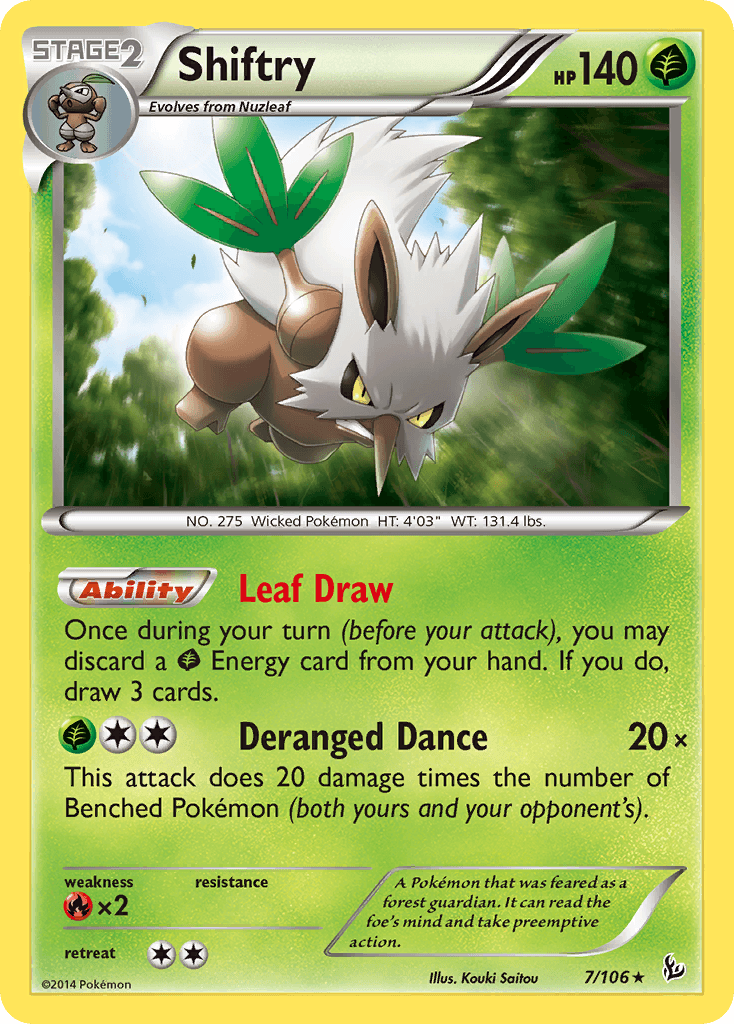 Shiftry 2014 Pokemon Flashfire