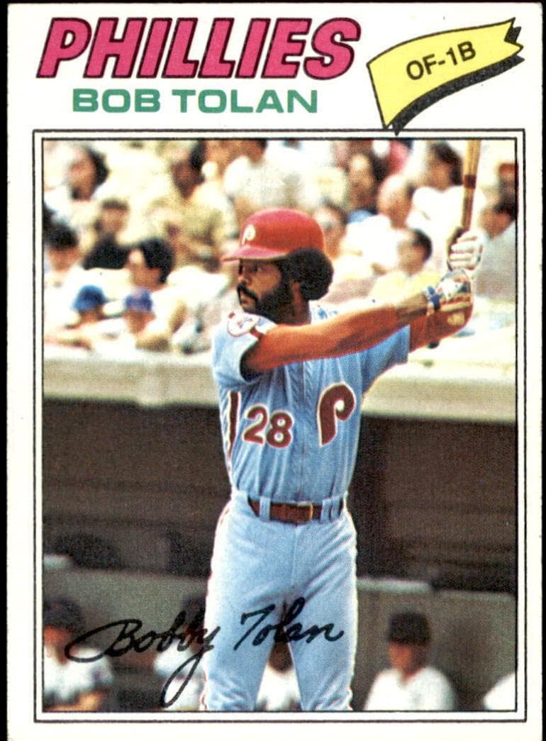 Bob Tolan 1977 topps Topps