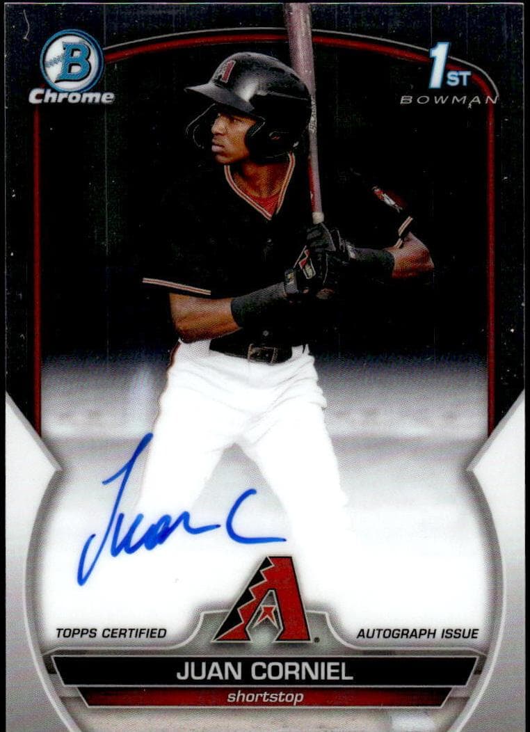 Juan Corniel trading card