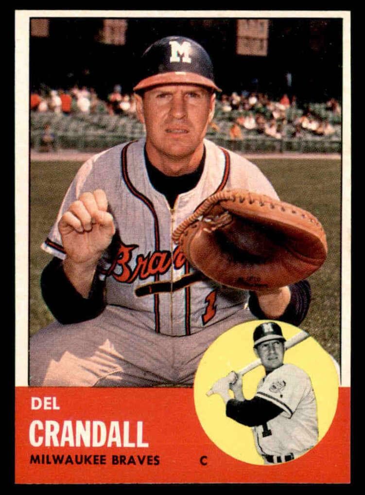 Del Crandall 1963 topps Topps
