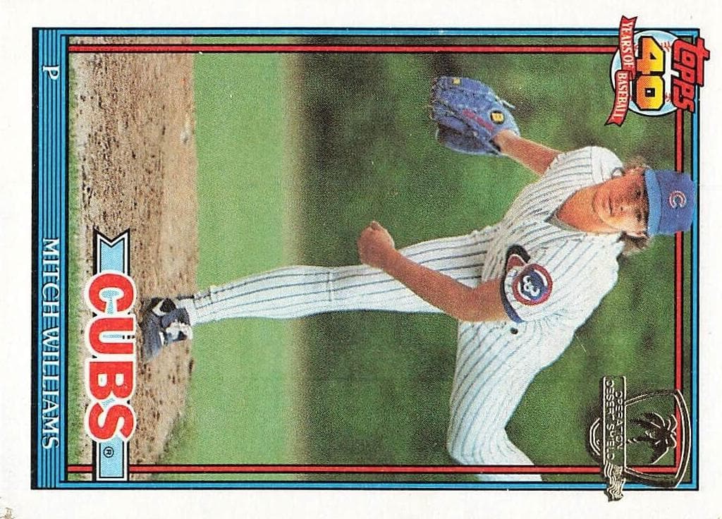 Mitch Williams 1991 topps Topps