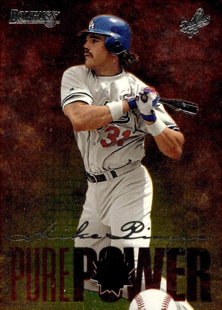 Mike Piazza 1996 panini Donruss