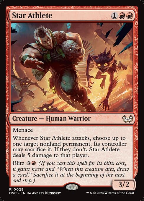 Star Athlete 2024 Magic: The Gathering Duskmourn: House of Horror Commander