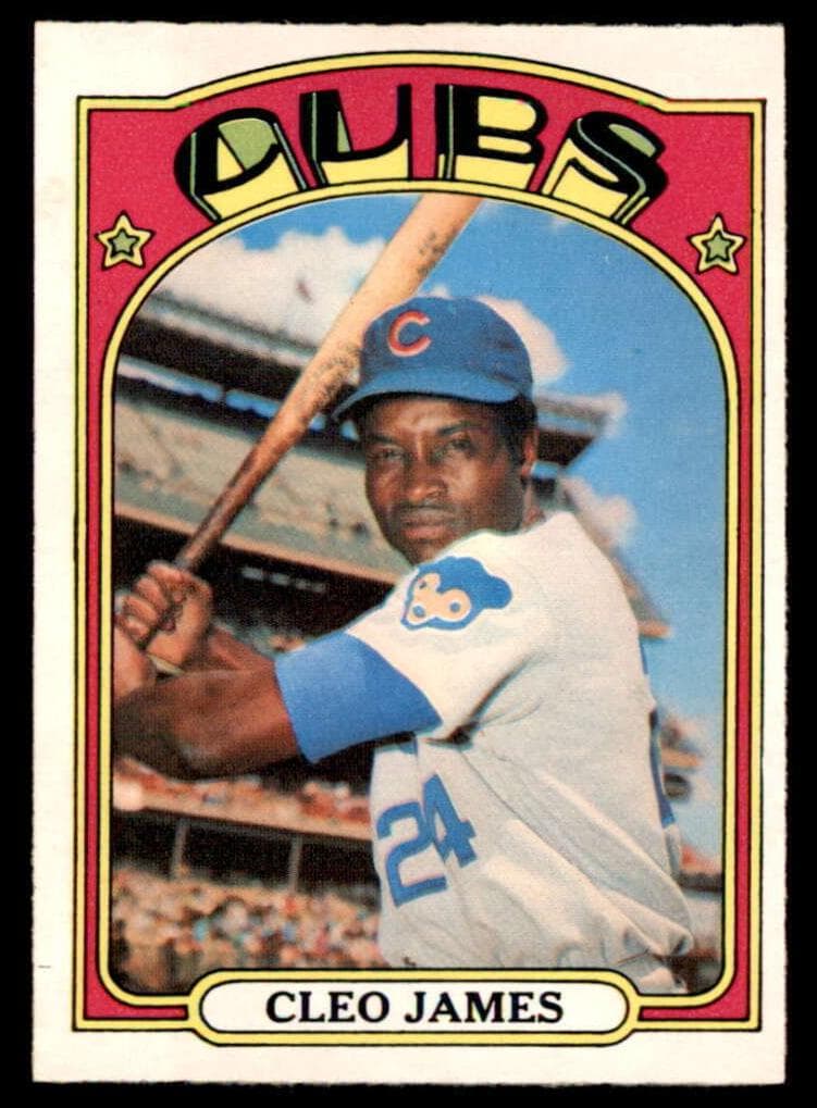 Cleo James 1972 topps O-Pee-Chee