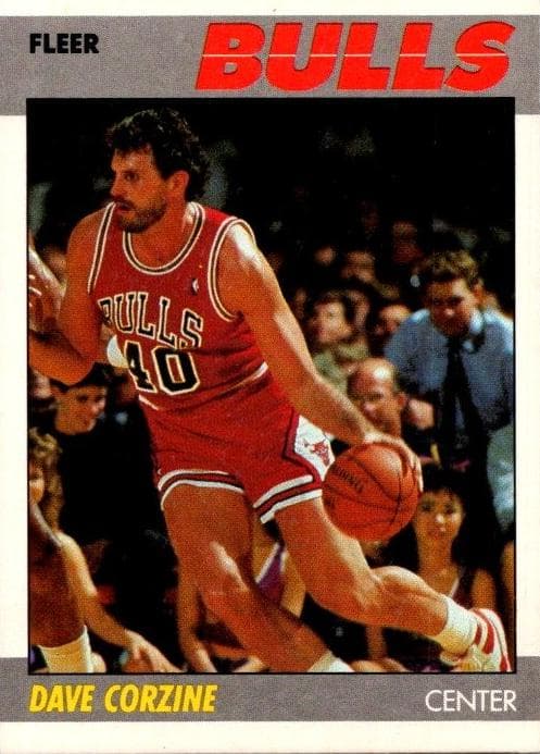 Dave Corzine trading card