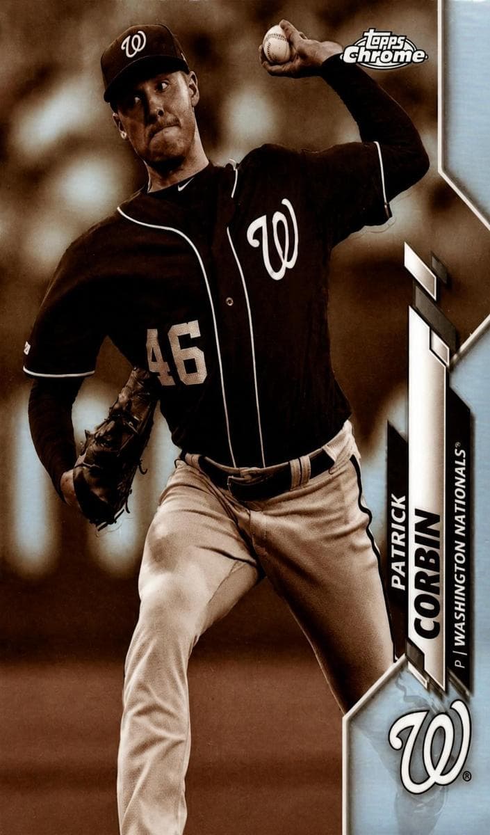Patrick Corbin 2020 topps Topps Chrome