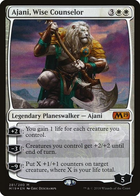 Ajani, Wise Counselor #281