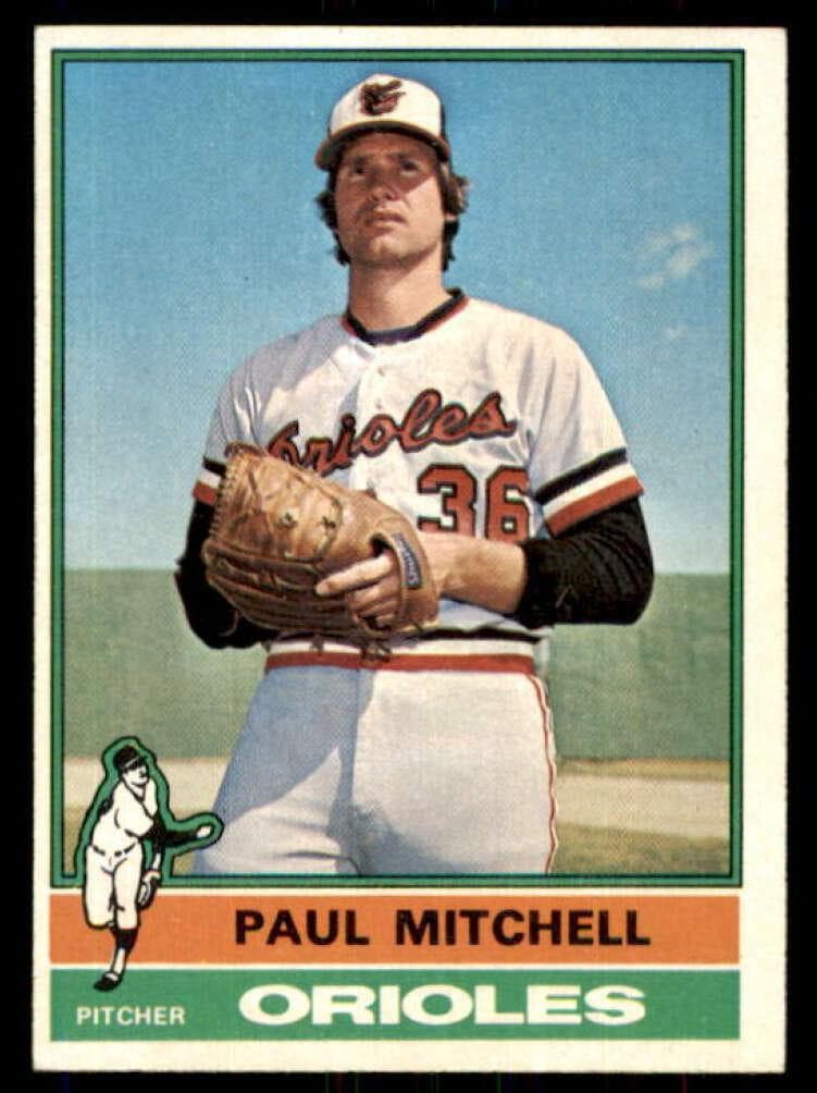 Paul Mitchell 1976 topps Topps