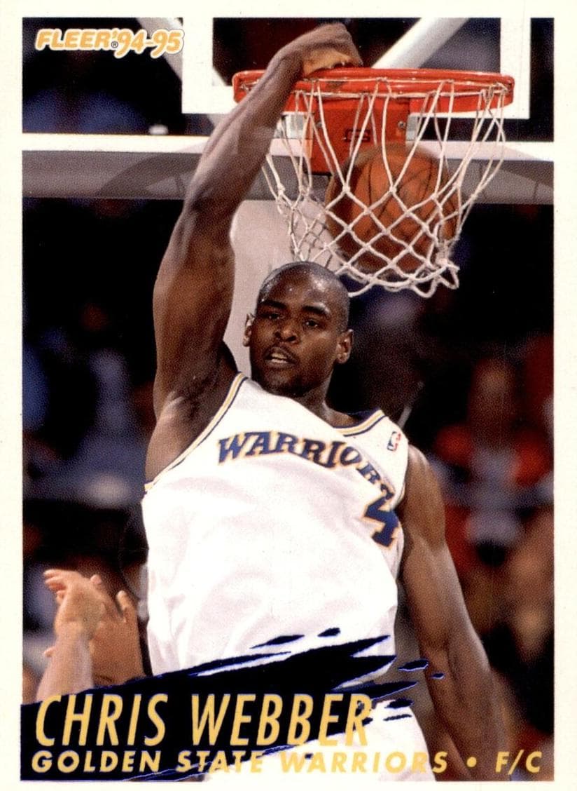 Chris Webber 1994 fleer Fleer