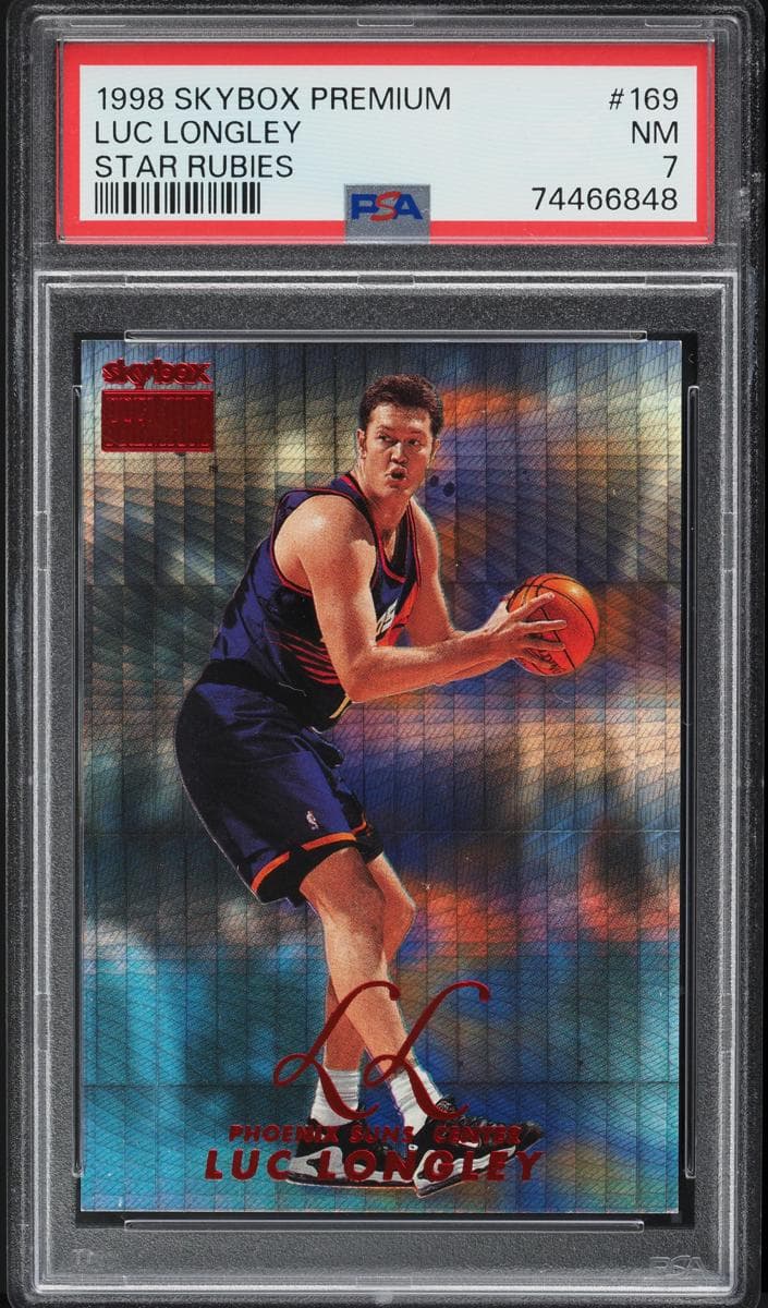 Luc Longley 1998 fleer