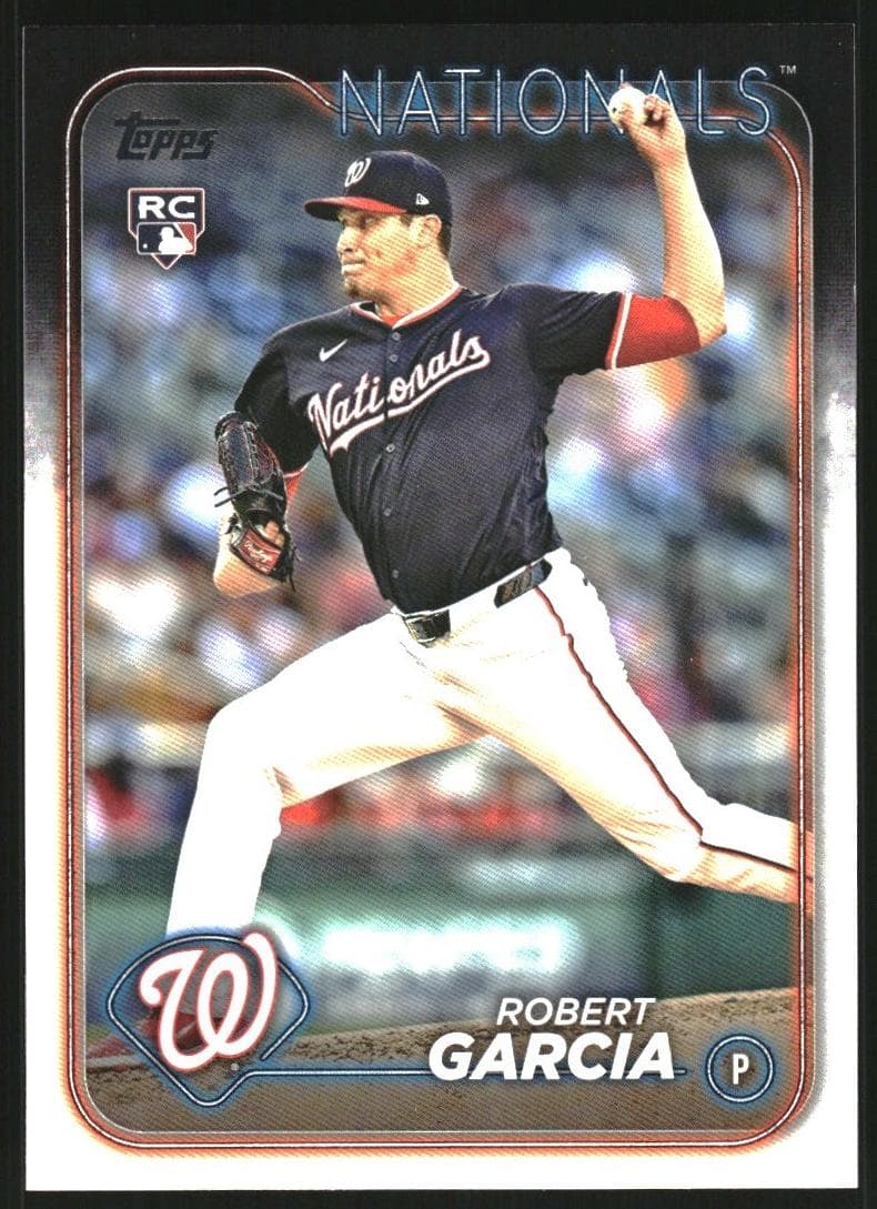 Robert Garcia trading card