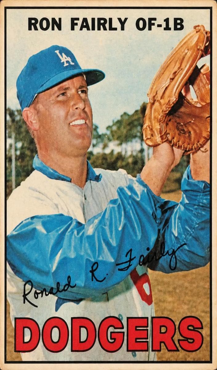 Ron Fairly 1967 topps