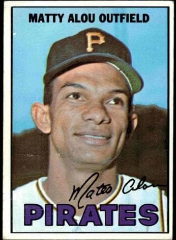 Matty Alou 1967 topps Topps