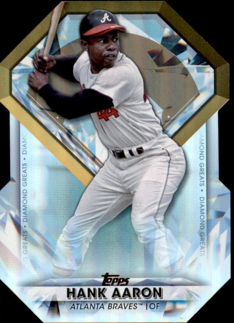 Hank Aaron 2022 topps Topps Update