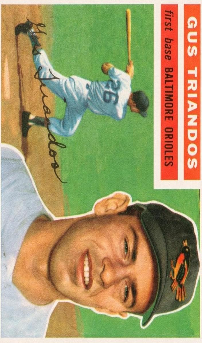 Gus Triandos 1956 topps Topps