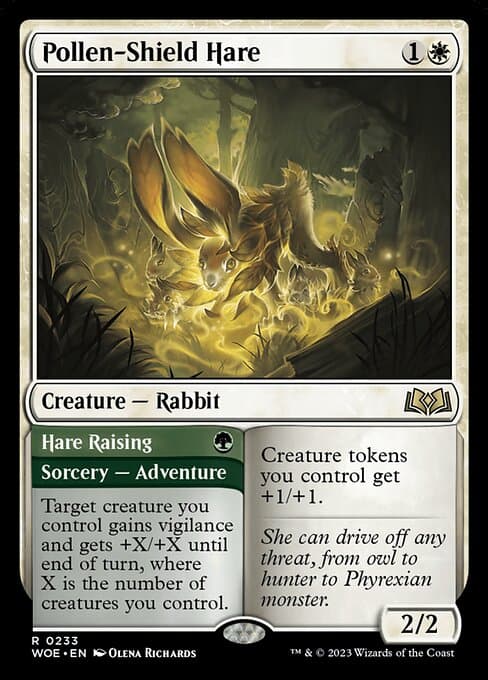 Pollen-Shield Hare // Hare Raising #233