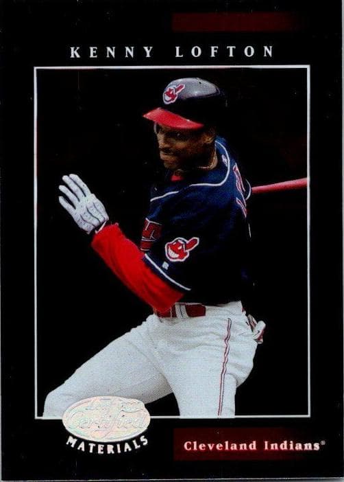 Kenny Lofton 2001 leaf Leaf Certified Materials