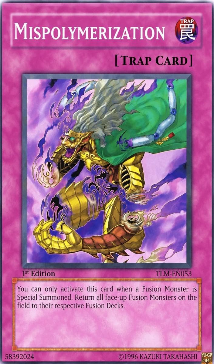 Mispolymerization 2005 Yu-Gi-Oh! The Lost Millennium