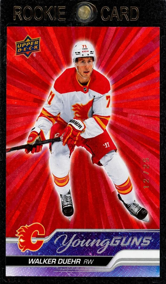 Walker Duehr trading card