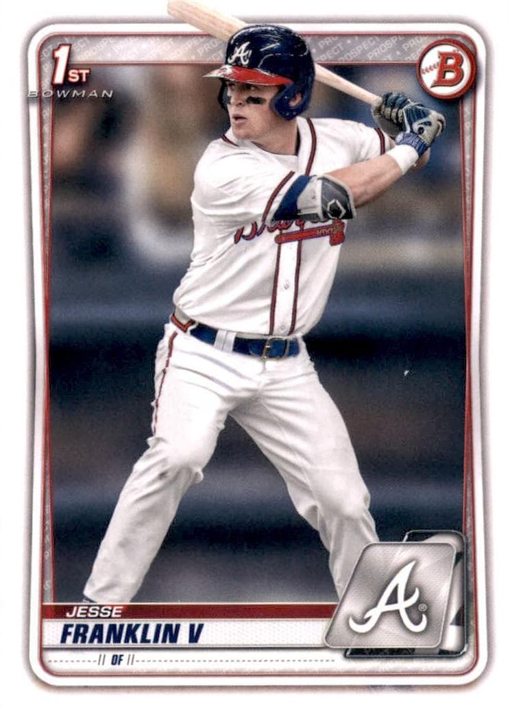 Jesse Franklin V 2020 bowman Bowman Draft