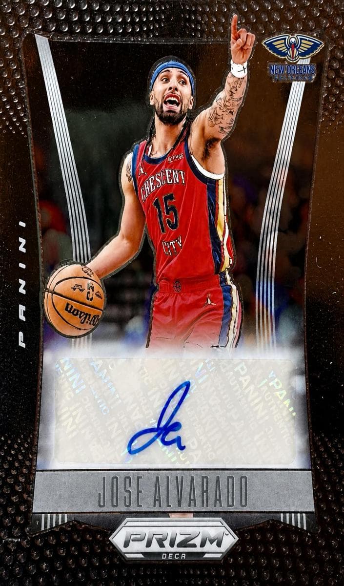 Jose Alvarado trading card