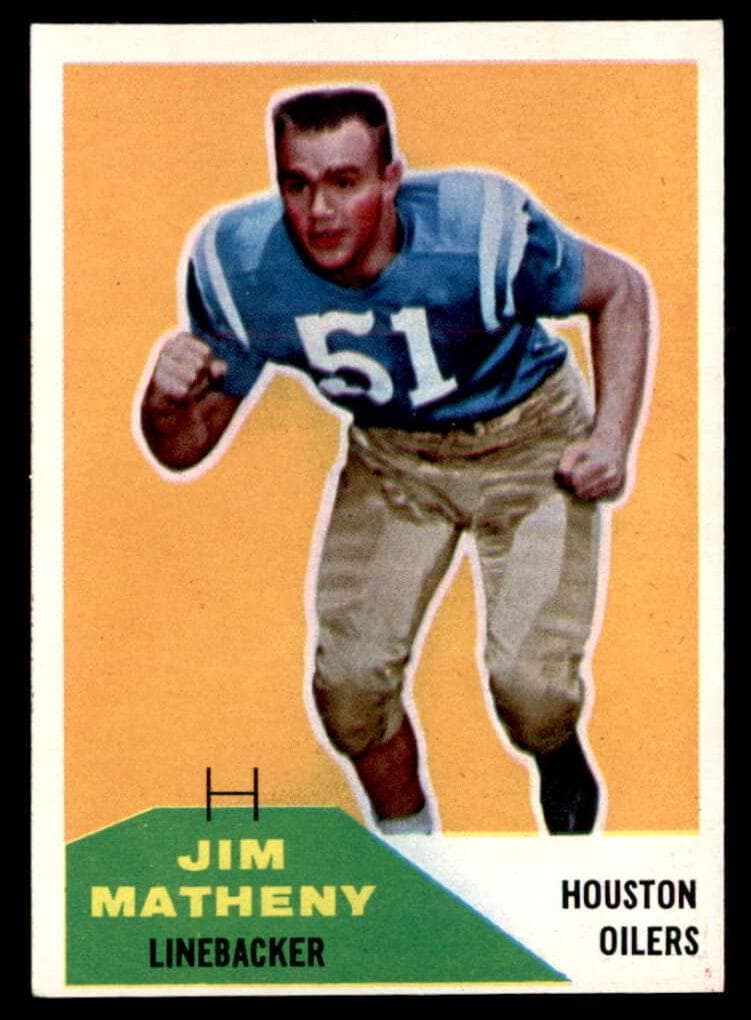 Jim Matheny 1960 fleer