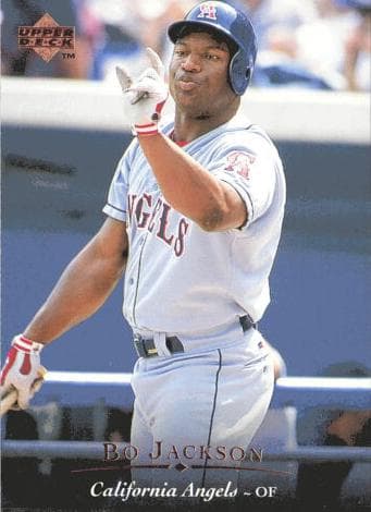 Bo Jackson 1995 upper-deck Upper Deck