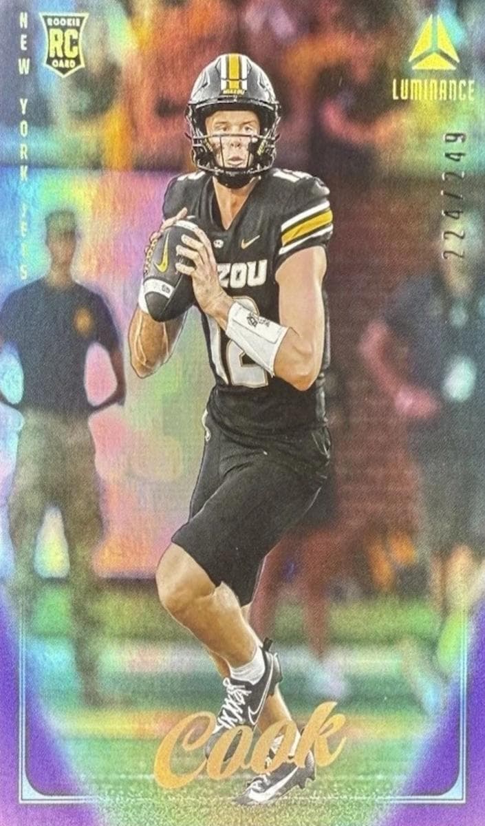 Brady Cook trading card