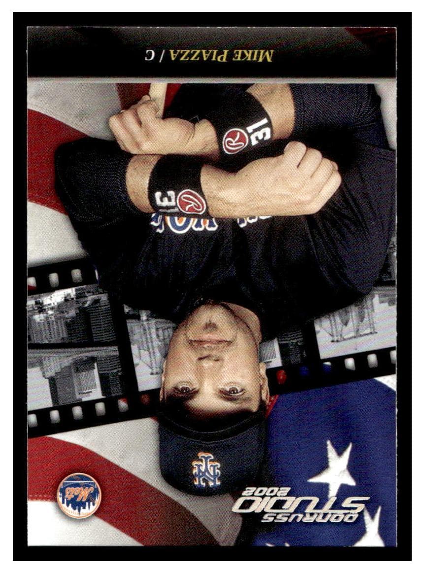 Mike Piazza 2002 panini Donruss Studio