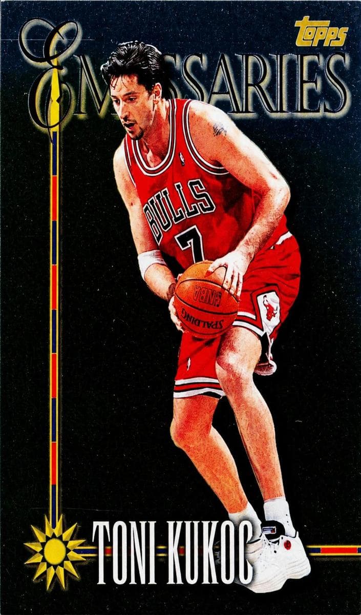 Toni Kukoc 1998 topps Topps