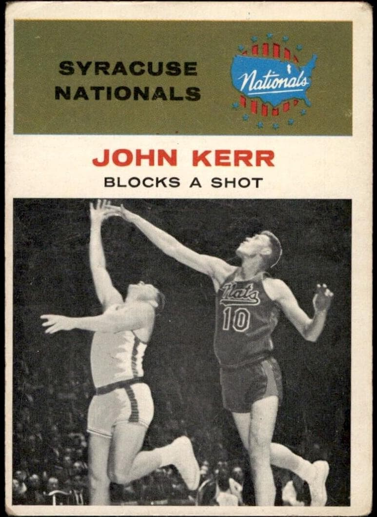 John Kerr 1961 fleer Fleer
