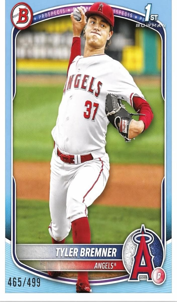 Tyler Bremner 2025 bowman Draft
