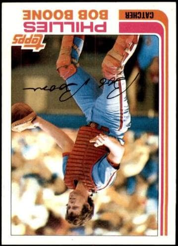 Bob Boone trading card