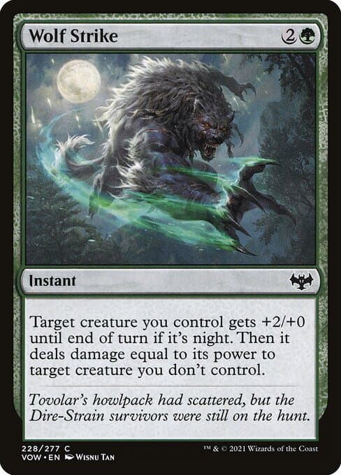 Wolf Strike 2022 Magic: The Gathering Innistrad: Double Feature