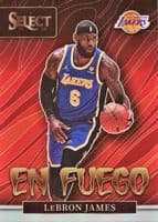 LeBron James 2021 panini Panini Select