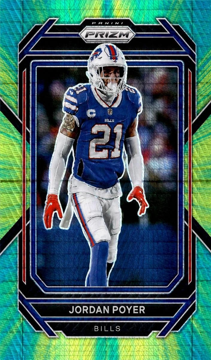 Jordan Poyer trading card
