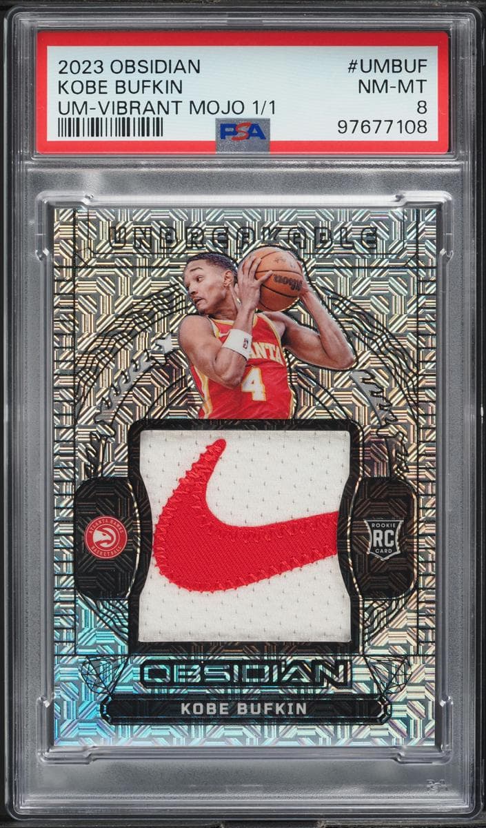 Kobe Bufkin 2023 panini Obsidian