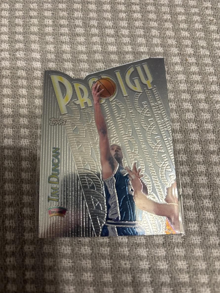Tim Duncan 1999 topps Topps