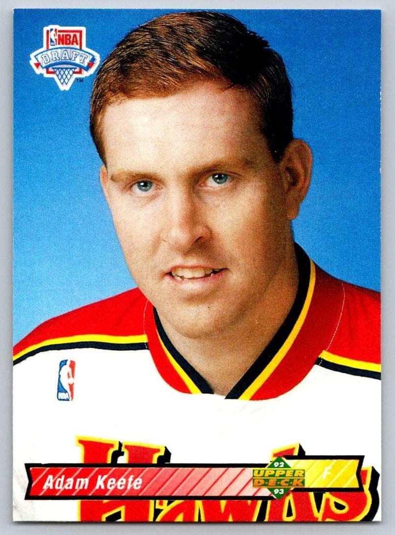 Adam Keefe 1992 upper-deck Upper Deck