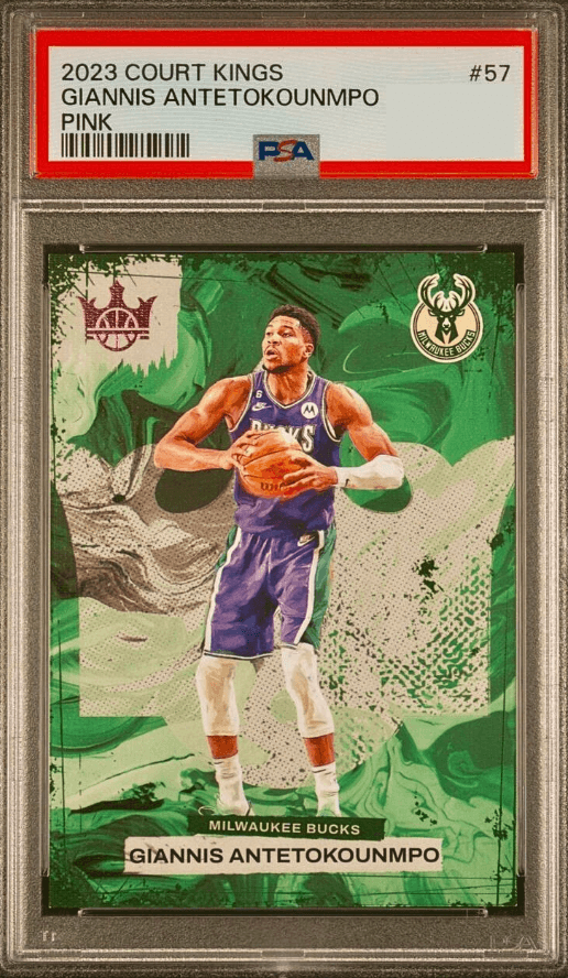 Giannis Antetokounmpo 2023 panini Panini Court Kings