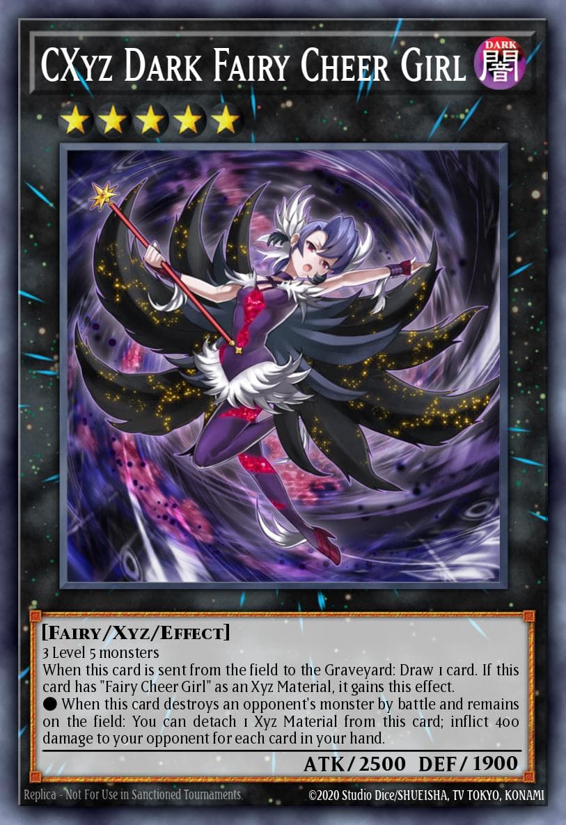 CXyz Dark Fairy Cheer Girl #LTGY-JP047