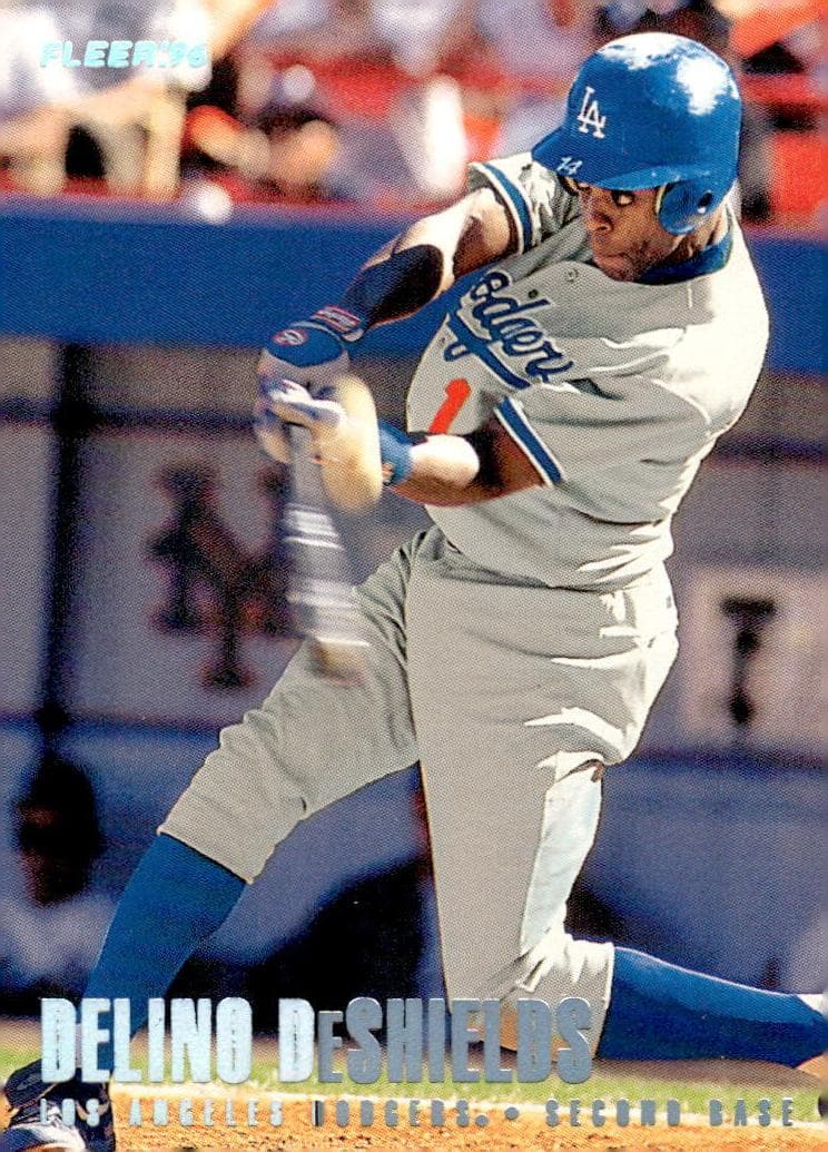 Delino DeShields 1996 fleer Fleer