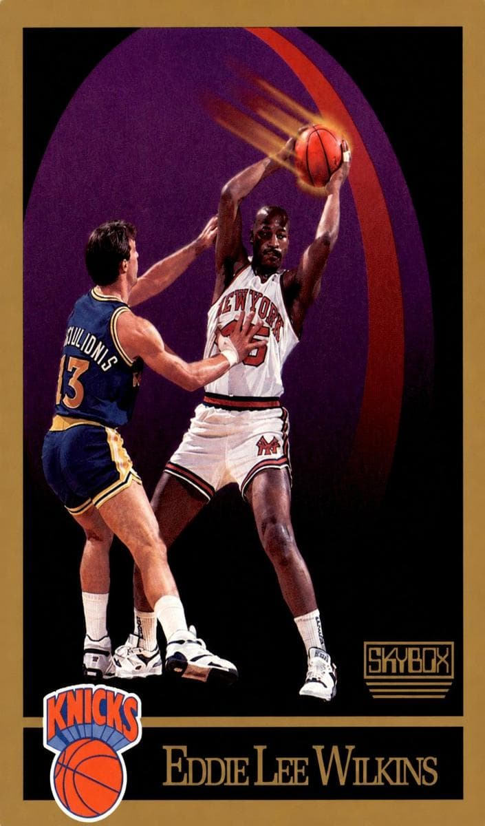 Eddie Lee Wilkins trading card