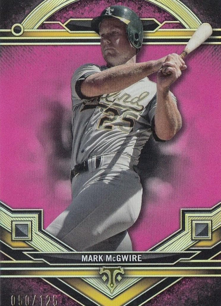 Mark McGwire 2024 topps Topps Triple Threads