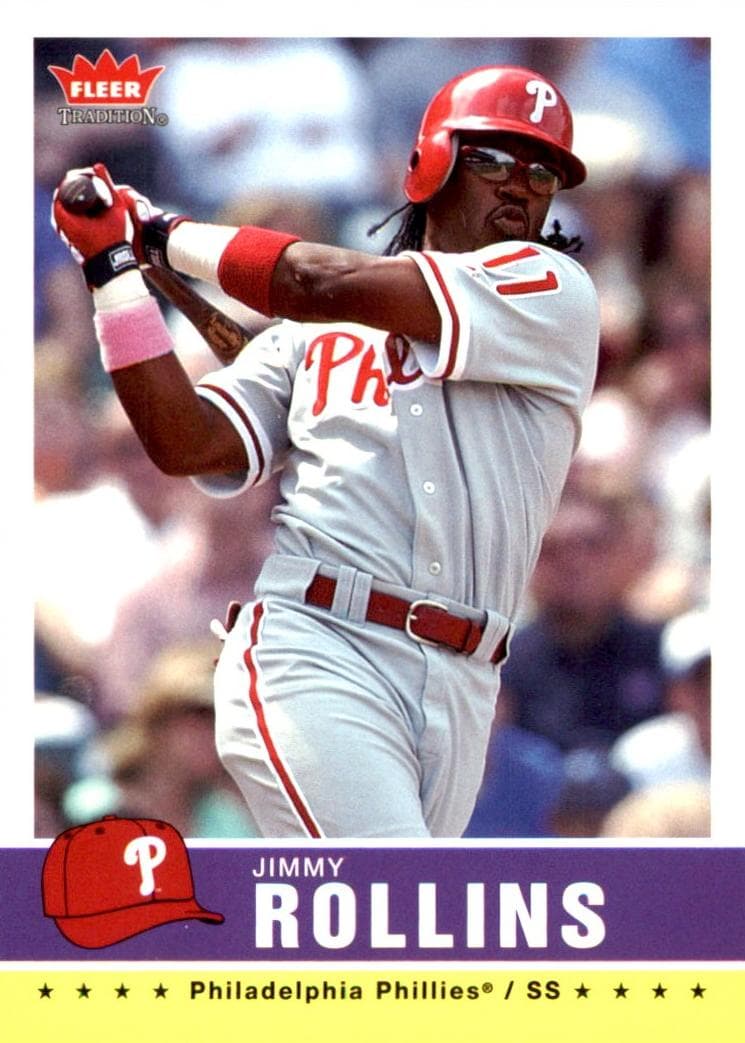 Jimmy Rollins 2006 fleer