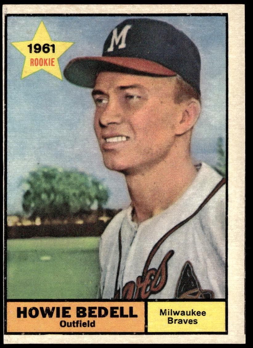 Howie Bedell 1961 topps Topps