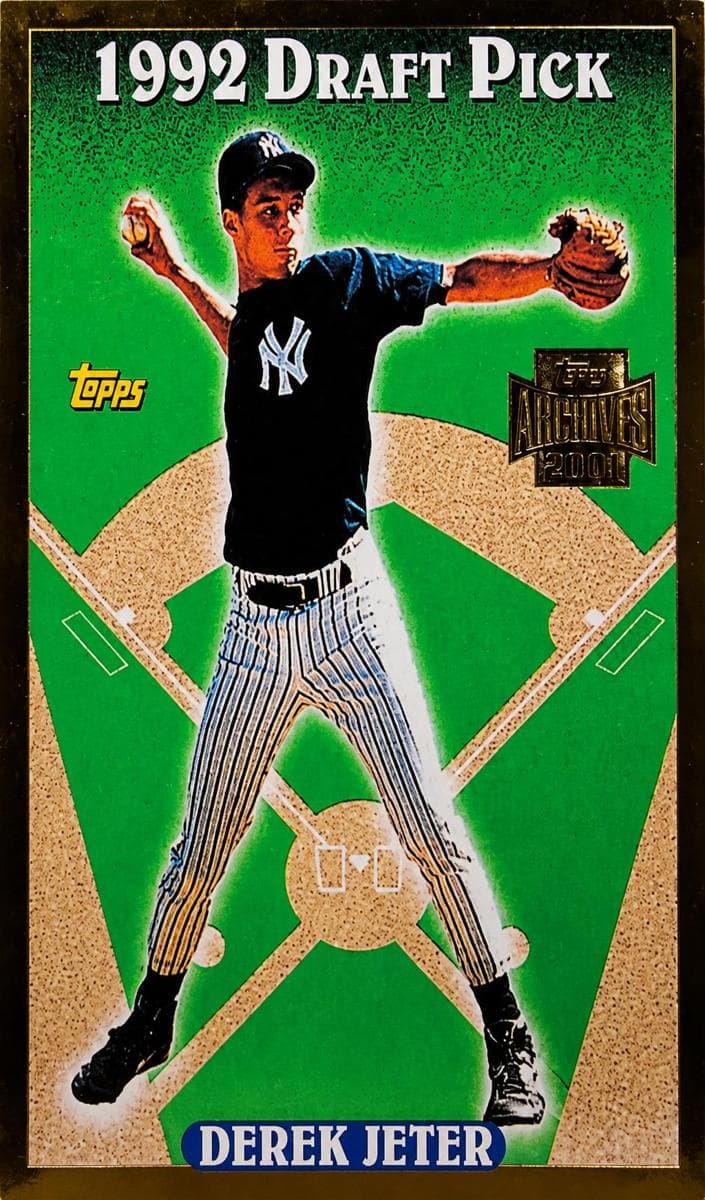 Derek Jeter 2001 topps